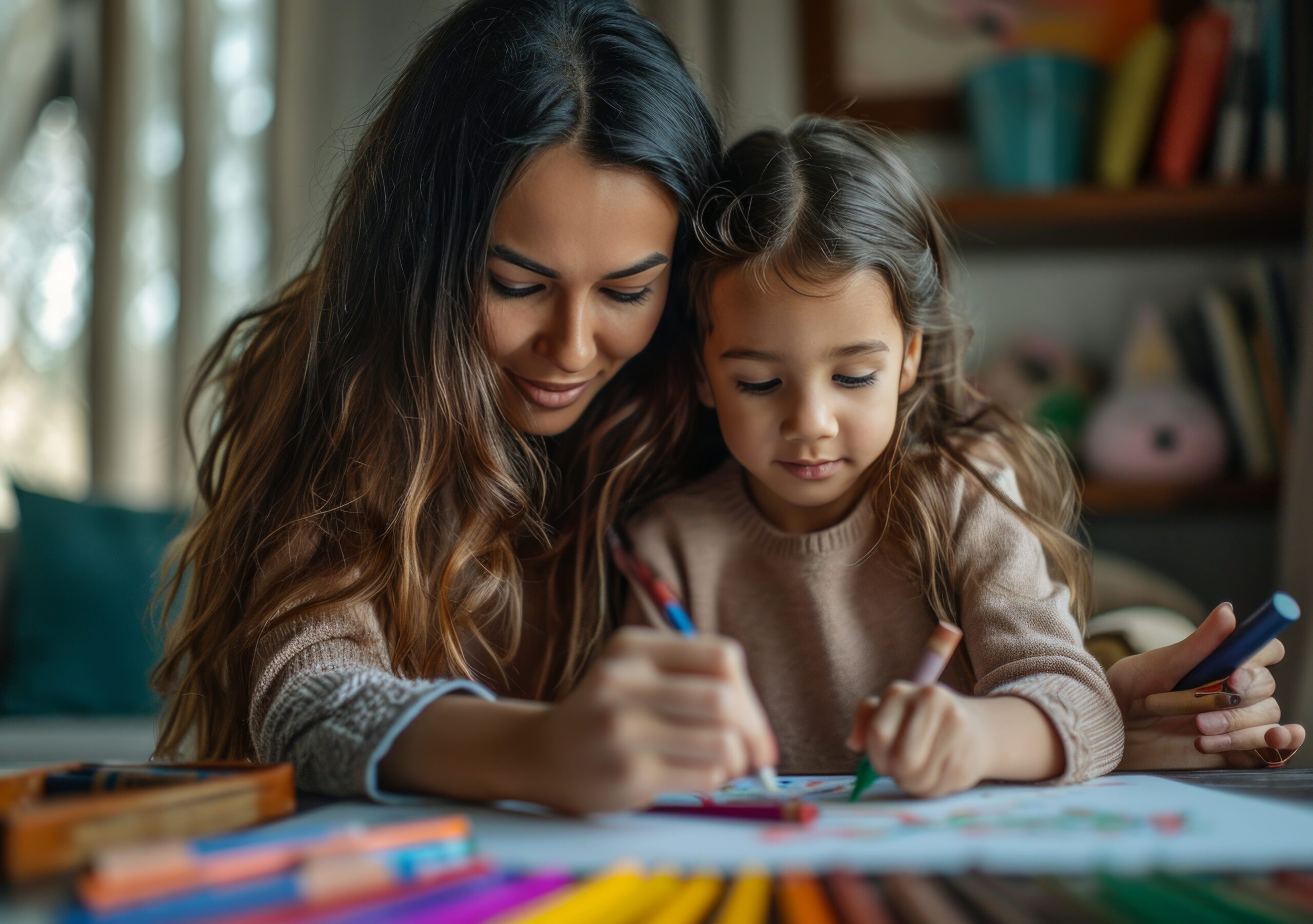 Dedicated childcare professional nurturing young minds at a welcoming Canal area daycare